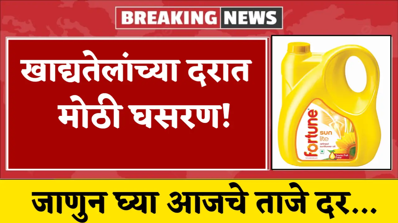 edible oil rate today latest news
