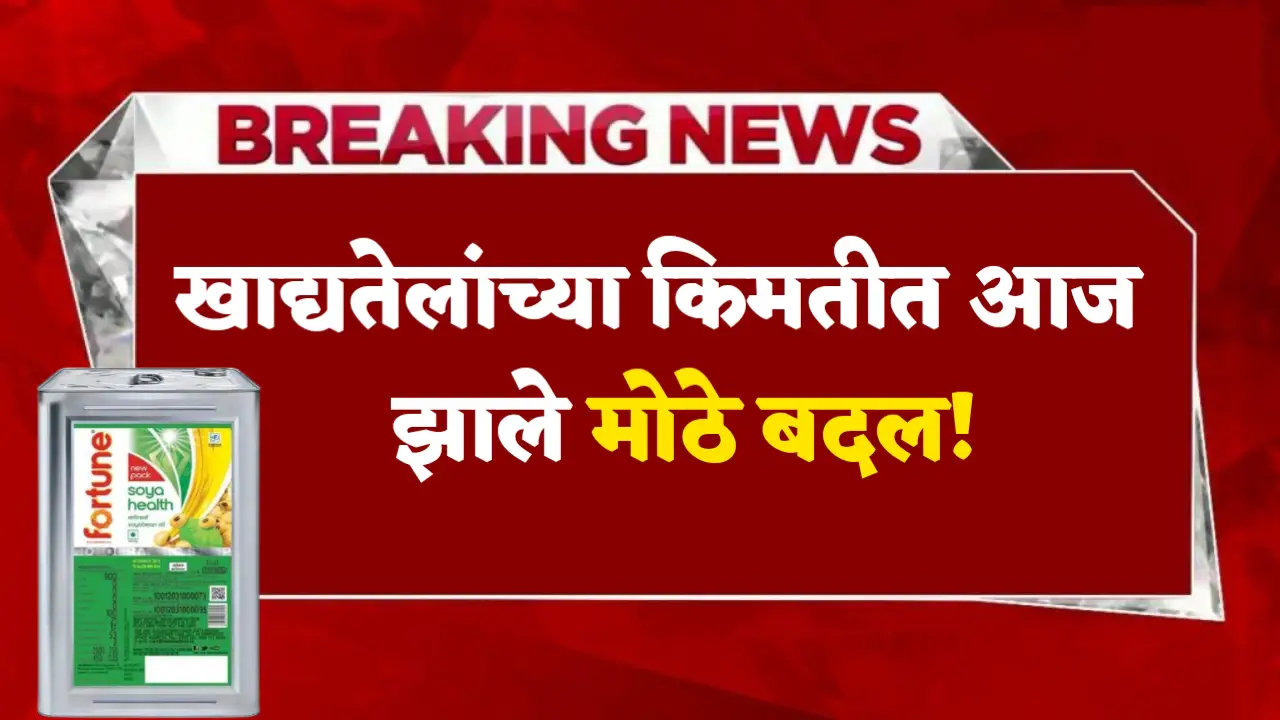 edible oil changes rate today