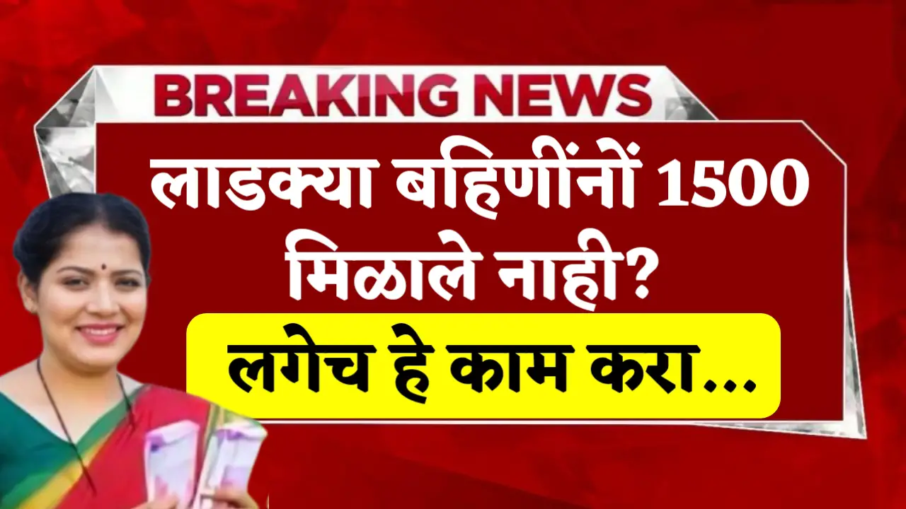 ladki bahin yojana 1500 not received in bank account